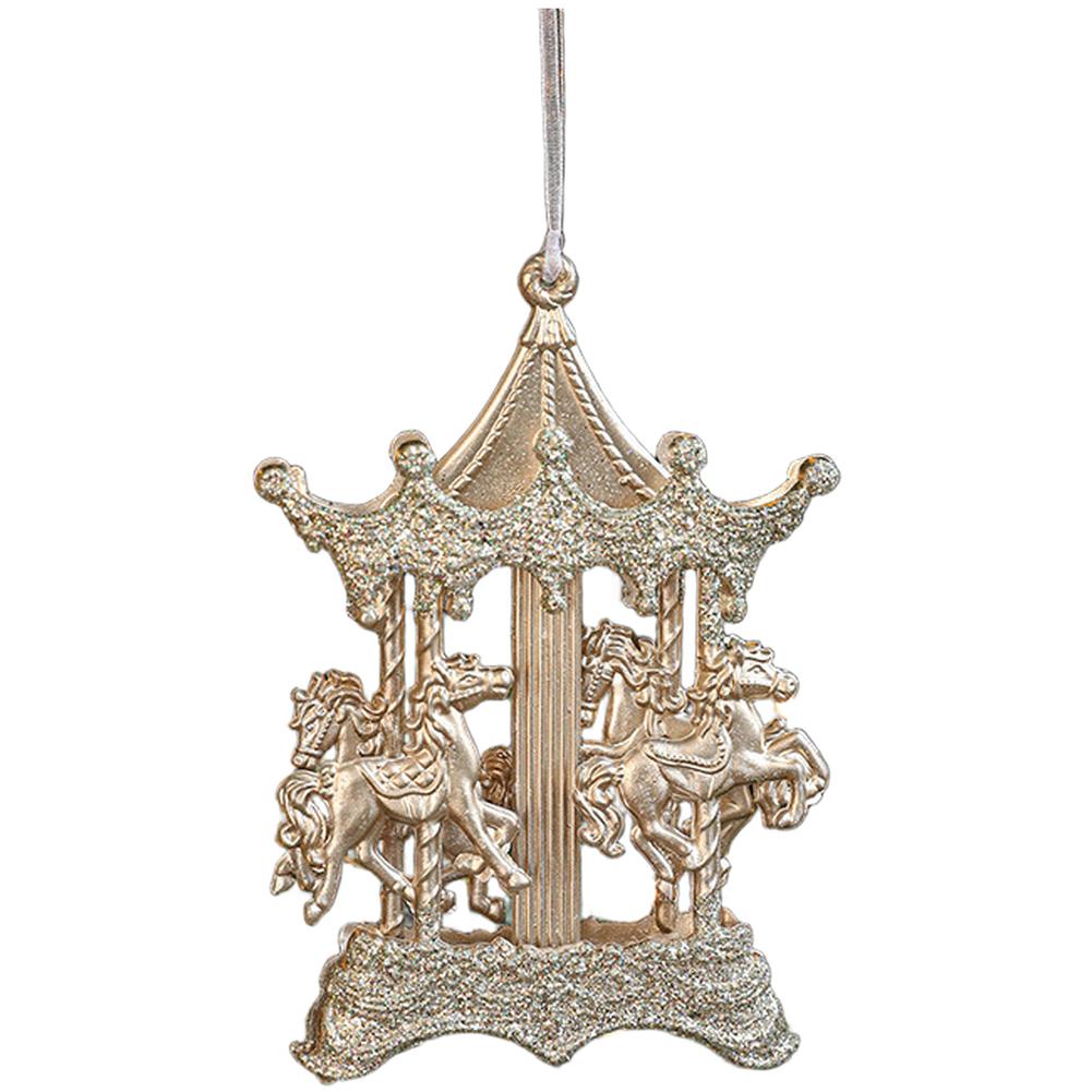 Charming Christmas Decor Indoor Decor Tree Decor Glitter Pendant Reindeer Style Versatile Hanging Angel Design