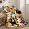 One Piece Anime Characters Blanket bedroom Blanket for Livingroom Couch lunch break Soft Cozy throw for Friend's festival Gift