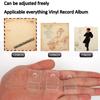 10 ks Vinylová police na vystavení desek Nástěnný držák Minimalistický Akrylový držák na vinyly Nástěnný stojan na vystavení desek na alba CD