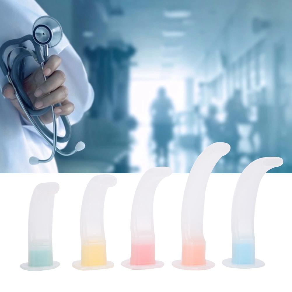 9Pcs Disposable First Aid Oral Air Way Guedel Airway Tube Gas Guide Tube for Patients