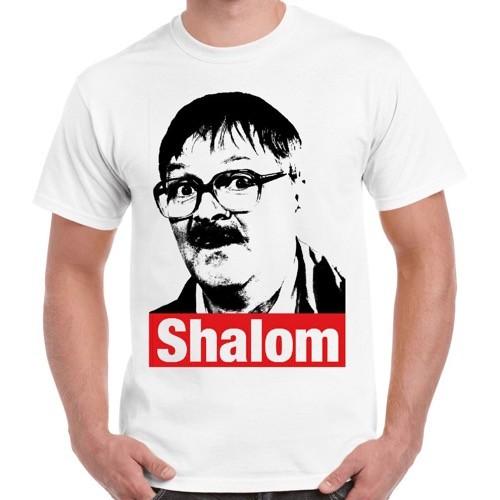 Friday Night Dinner Funny Jim Bell Shalom Parody Tv Show Retro T Shirt 2314 Unisex T-Shirt XXL