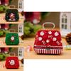 Christmas Metal Mini Candy Box With Cute Handle Perfect For Kids Holiday Gifts