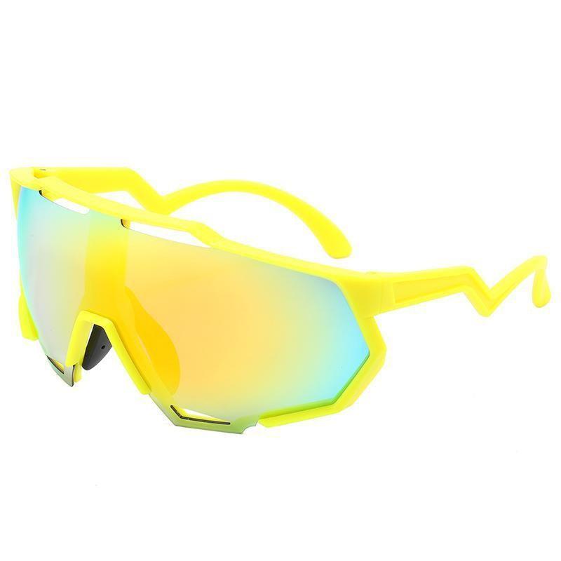 Cross Border Outdoor Cycling Glasses Men 8305 Personalized Color Changing Sunglasses Large Frame Sports Polarized