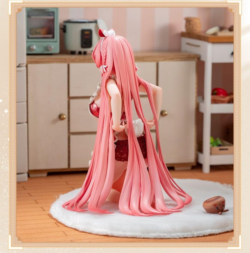 AniMester White Rabbit Rosu Apron Scale PVC ABS Painted Complete Figure Ver. 1/7 &