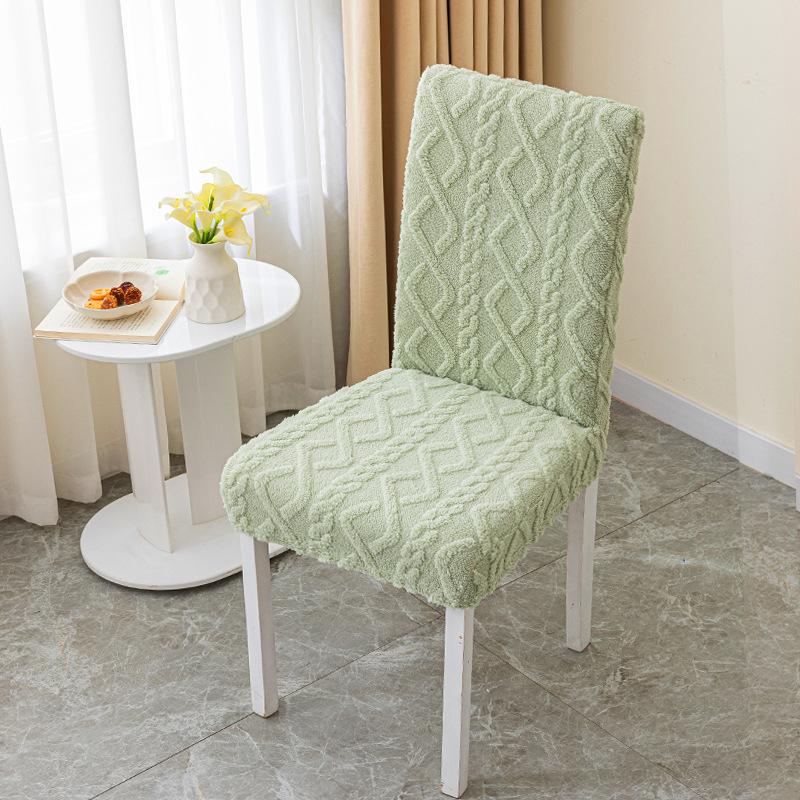 

Осінньо-зимовий чохол для стільця Універсальний чохол для обіднього стільця Універсальний еластичний чохол для сидіння Потовщений чохол для стільця за обіднім столом Побутовий чохол для табуретки 42*38*38cm