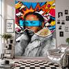 Wall TapestryKendrick Lamar Art Hanging Cloth Decorative Background Cover for Room Decoration