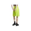 Nike Lab Collection Solid Color Pleated Sports Casual Skirt Women skirts Fluorescent-Yellow AV8286-716