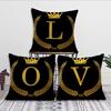 English Letter Love Cushion Cover For Pillow Printing Sofa Decoration Home Car Room Coffee Shop Office Nordic Simplicity