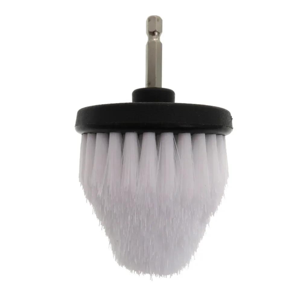 2.5 Inch Electric Cleaning Brush Wheel Brush Car Washing Connecting Rod Conical Detail Cleaning Tool For Furniture Kitchen