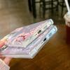 For Samsung Galaxy S24 Ultra Cell Phone Cases Electroplated Laser Flower Pattern PC+TPU Cover