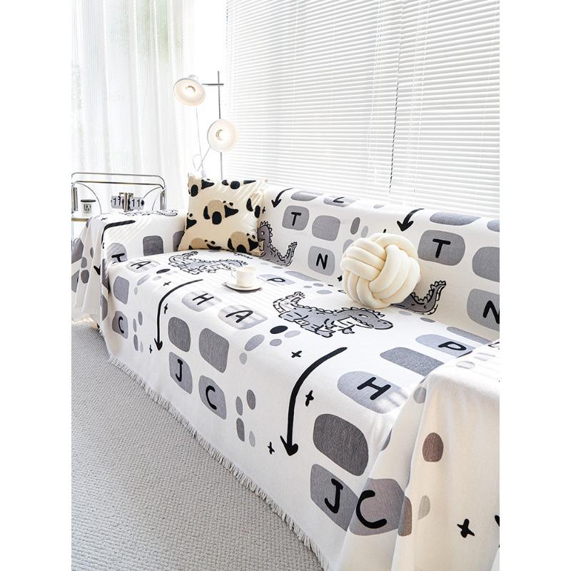 Sofa Towel Waterproof Non-Slip Cover Universal Cover Integrated Anti-Scratching Protective Cover Four Seasons Universal Sofa