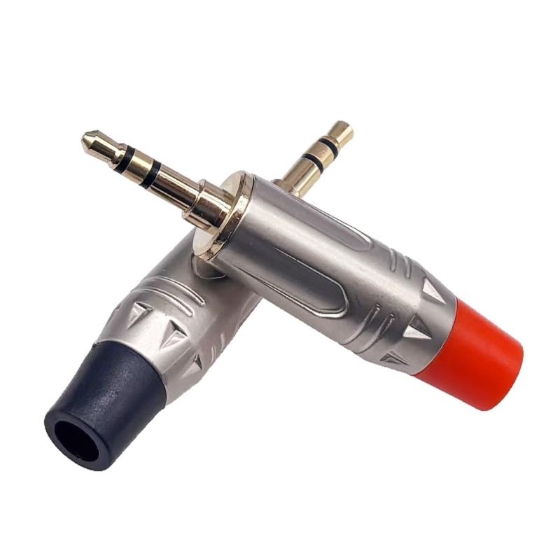 1 ks DIY Konektor pro zapojení High-End Pozlacený 3,5mm Jack pro sluchátka Třívodičový Stereo Dvoukanálový Audio Konektor pro Počítač