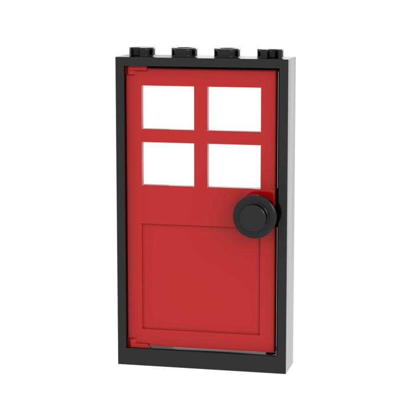 Tür Fenster Bausteine Kompatibel Große Marke Kinderspielzeug 60596 60623 6141 Frühes Lernen MOC Bildung Geschenke