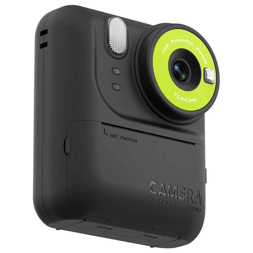 New 1080P HD Kids Print Camera Instant Photo Camera Thermal Paper Print Outdoor Photo Trip Birthday Gift Cameras