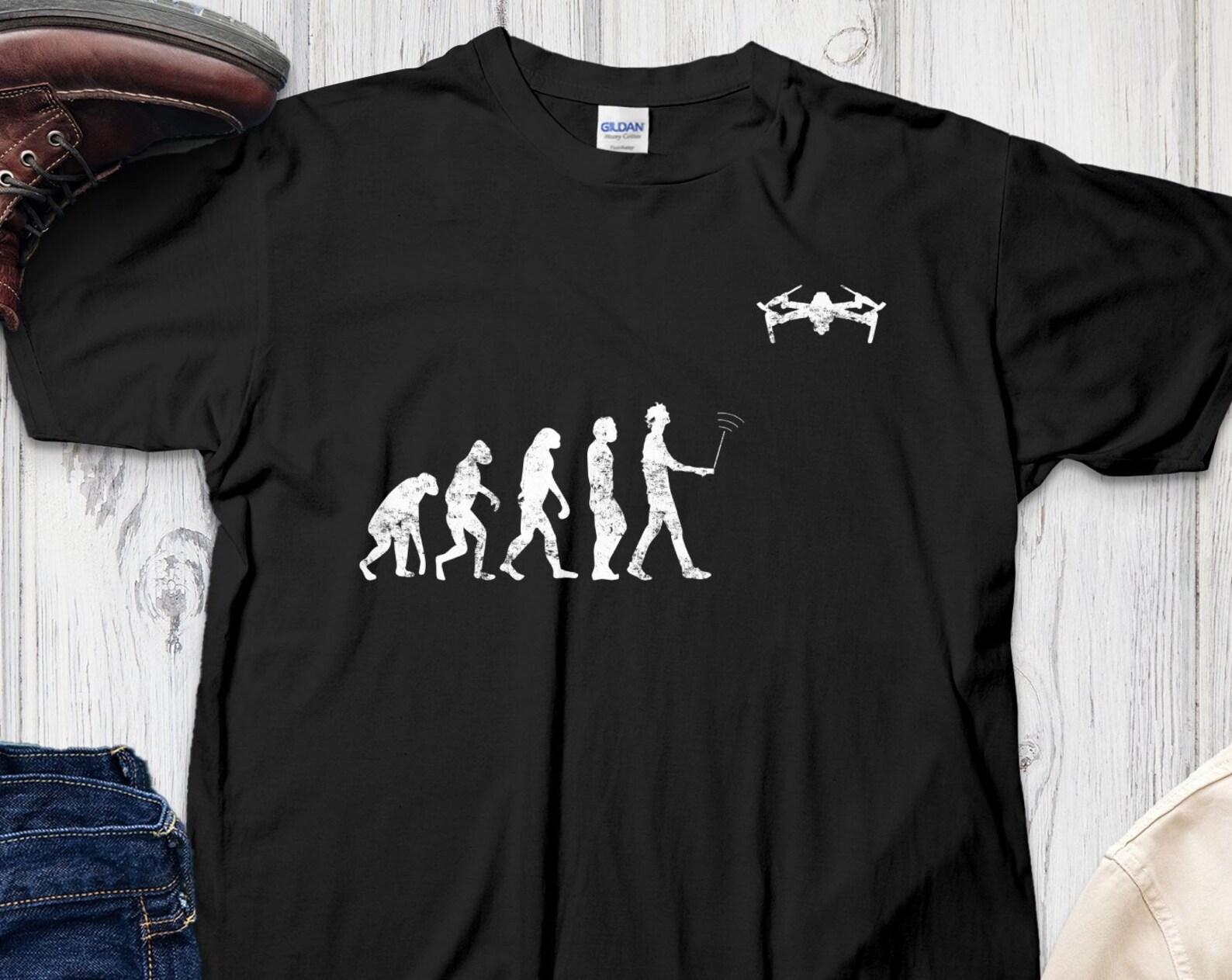 Drone Evolution Drones Qaudrocopter Flying Drone T-Shirt 3XL