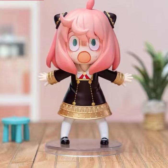 Spy X Family Anya Serie Blind Box Rätselbeutel Mystery Box Spielzeug Puppe Niedliche Anime Figur Schreibtischdekoration Geschenk