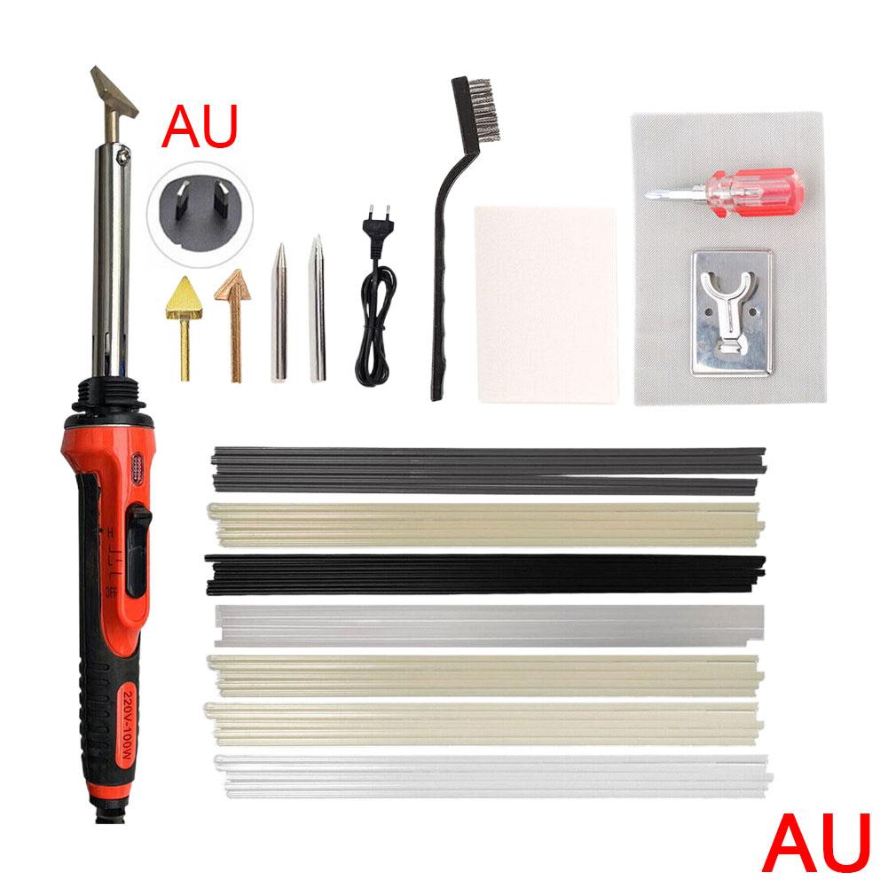 1 Sada Sada pro svařování automobilových oprav Keramická topná technologie Nástroje pro opravu prasklin nárazníku auta Pájka pro opravu plastů