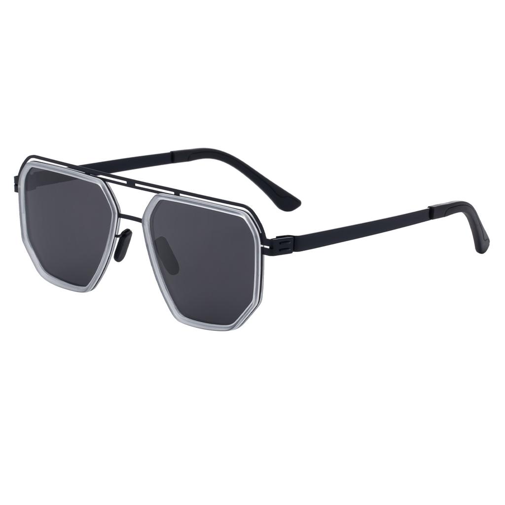 New men's polarizing glasses, fishing glasses, special-shaped frames, sunglasses without screws, men's sunglasses, trendy high-end glasses