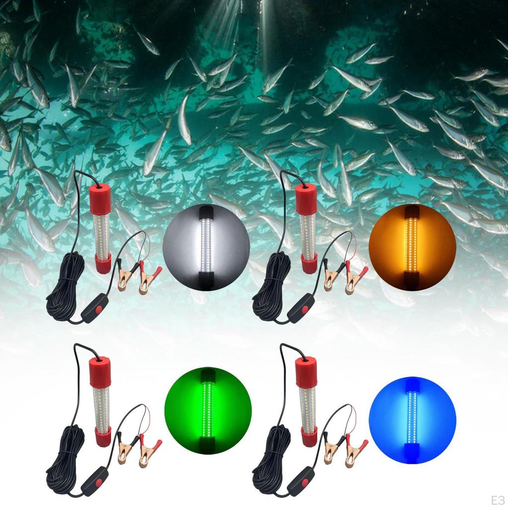 Sualtı Balık Bulucu Lambası 12V 13W LED Dalgıç Balıkçılık Işığı