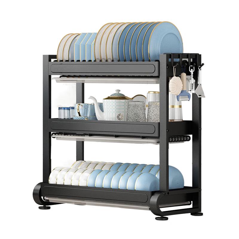 Multi-functional Kitchen Countertop Dish Drying Rack