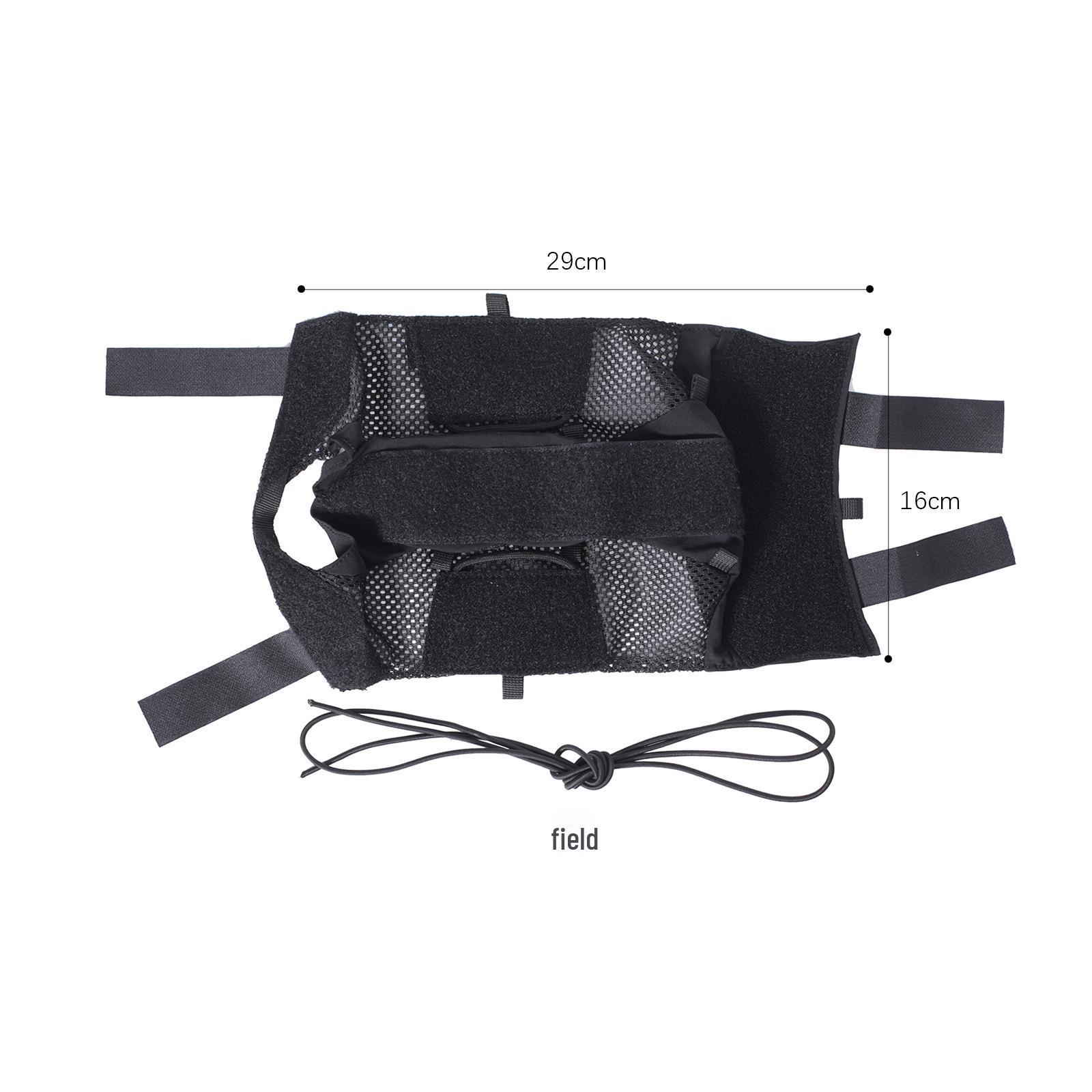 

Чохол для тактичного велосипедного шолома FAST для спорту на відкритому повітрі - нейлонова сітчаста еластична тканина чорний