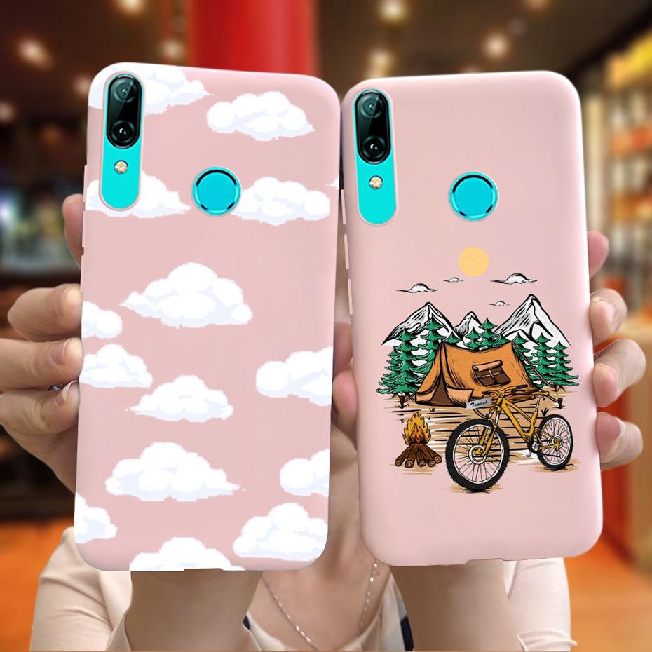 Lovely Silicone Case For Huawei P Smart 2019 Case Huawei PSmart 2019 Soft Back Cover Funda Bumper POT-LX1 POT-LX3 Phone Case