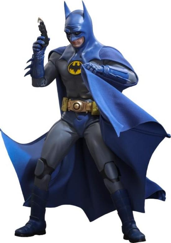Movie Masterpiece The Flash 16 Scale Figure Batman (Blue & Gray Suit)
