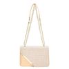 Niche High-end Sense of Glossy Beveled Small Square Bag
