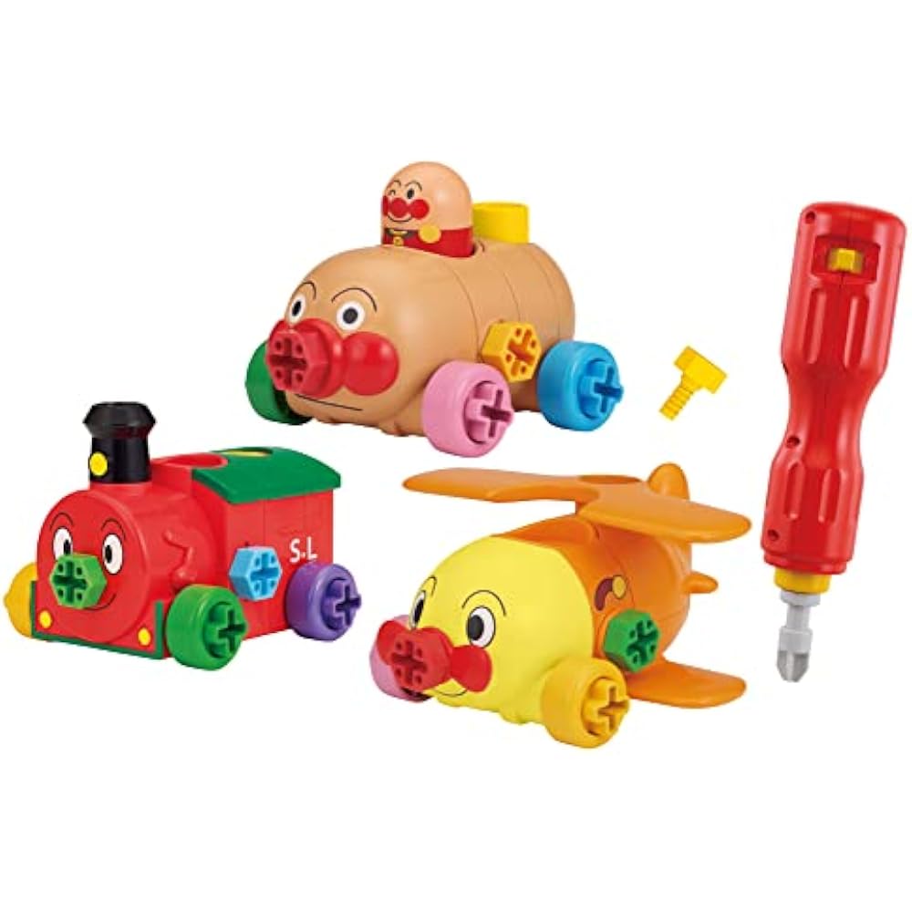 SEGA FAVE (SEGA FAVE) Anpanman Kumitate DIY: Lots of Kumikaze! Anpanman Goto Friends Set