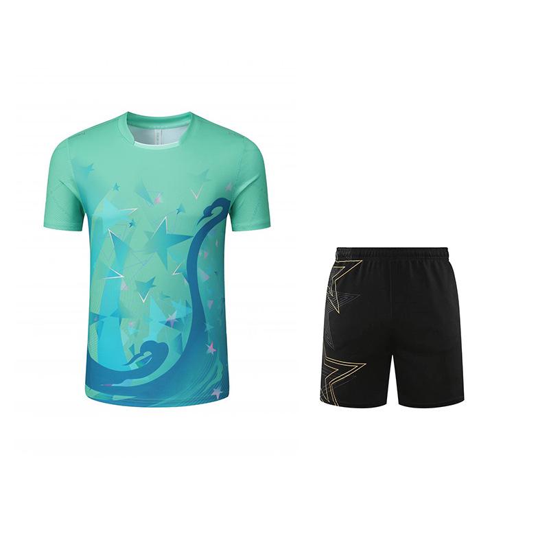 Kids' Table Tennis & Badminton Sports Suit – Boys' & Girls' Short Sleeve Training Set