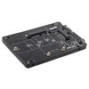 NFHK Combo NGFF mSATA SSD para conversor adaptador SATA com switch M.2 B-Key e 3.0