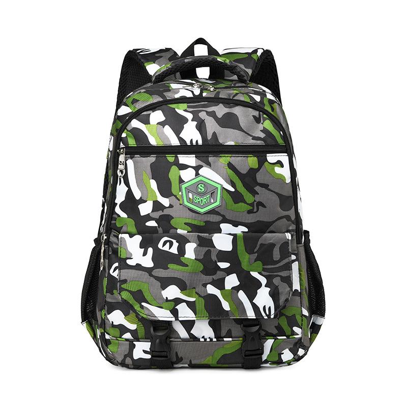 Backpack Large Capacity Junior High School Backpack Outdoor Travel Backpack Male and Female College Student School Bag