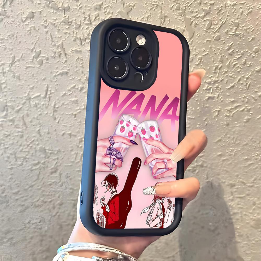 Japanese Classic Anime NANA Phone Case For IPhone 17 Pro Max 16 15 14 Pro Max IPhone 13 Pro Max 11 Plus Silicone Cover