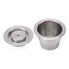 With Filter Paper Stainless Steel Coffee Pod Reusable Design Reusable Coffee Pod  For Coffee Lovers