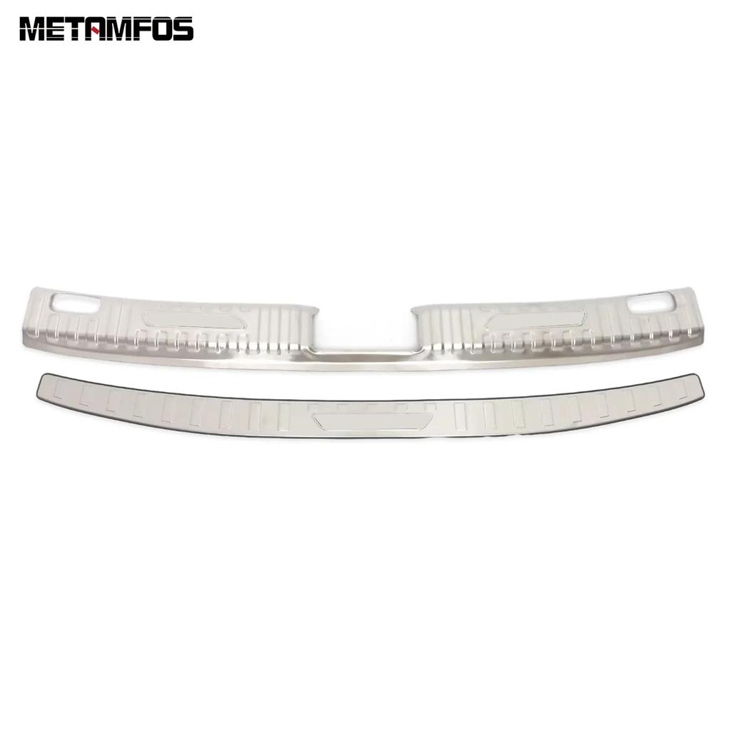 Accessories For Mazda CX-50 CX50 -2025 2026 Interior Outer Rear Trunk Bumper Foot Plate Tailgate Door Sill Scuff Guard Plate