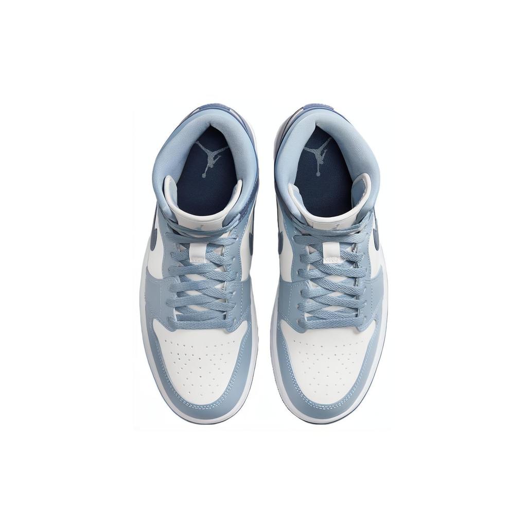 (WMNS) Air Jordan 1 Mid 'Two-Tone Blue' Femme BQ6472-140