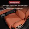 Universal Breathable Car Seat Cushion & Leg Rest for All Seasons - Driver & Passenger
