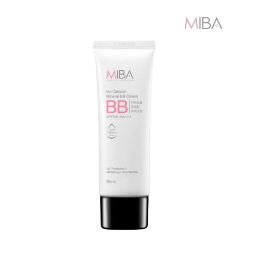 Miba Ion Calcium Mineral BB Cream 50ml - Whitening & Anti-wrinkle (SPF50+ / PA+++)