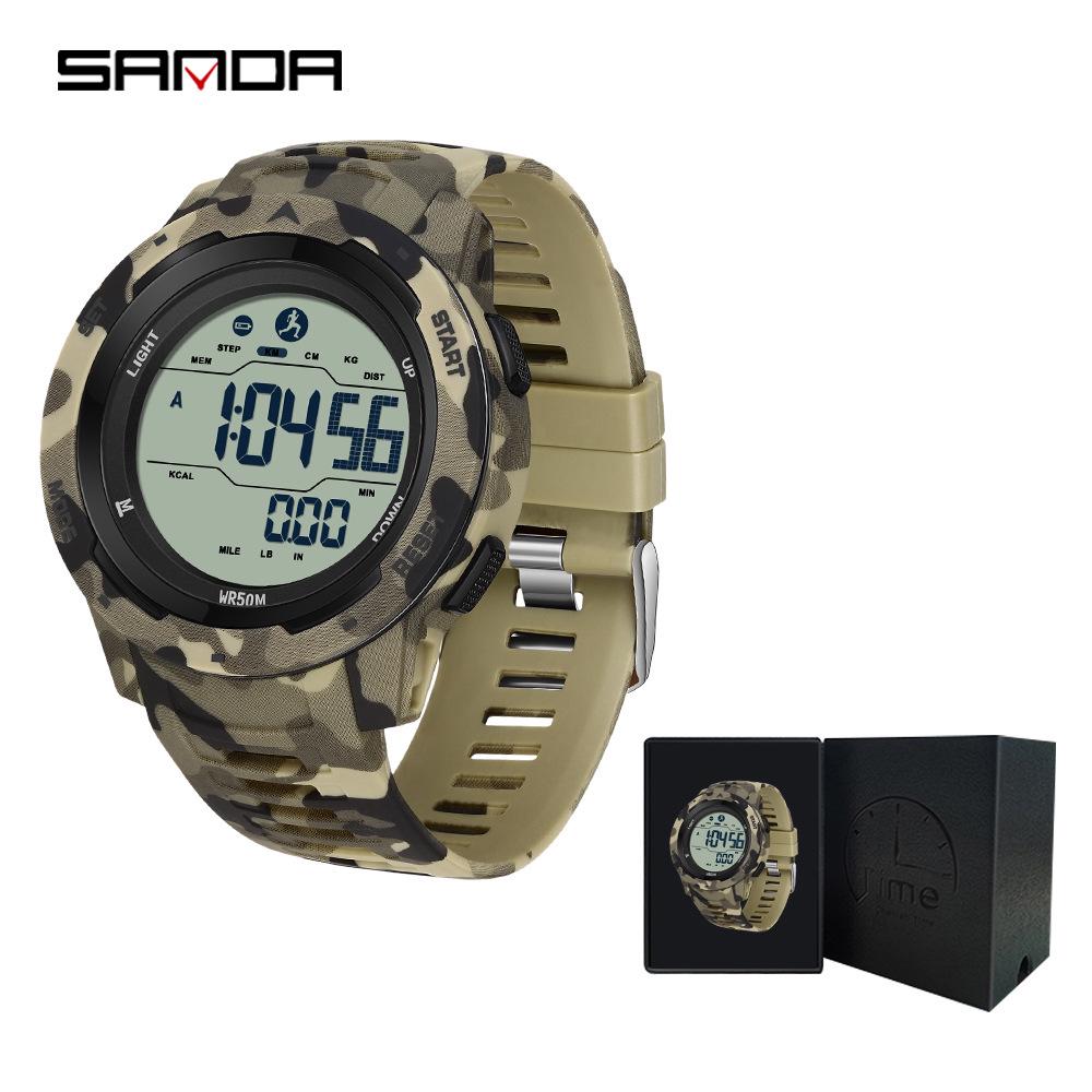 Sanda Douyin Multi-functional Youth Sports Smartwatch with Pedometer and Mountaineering Features