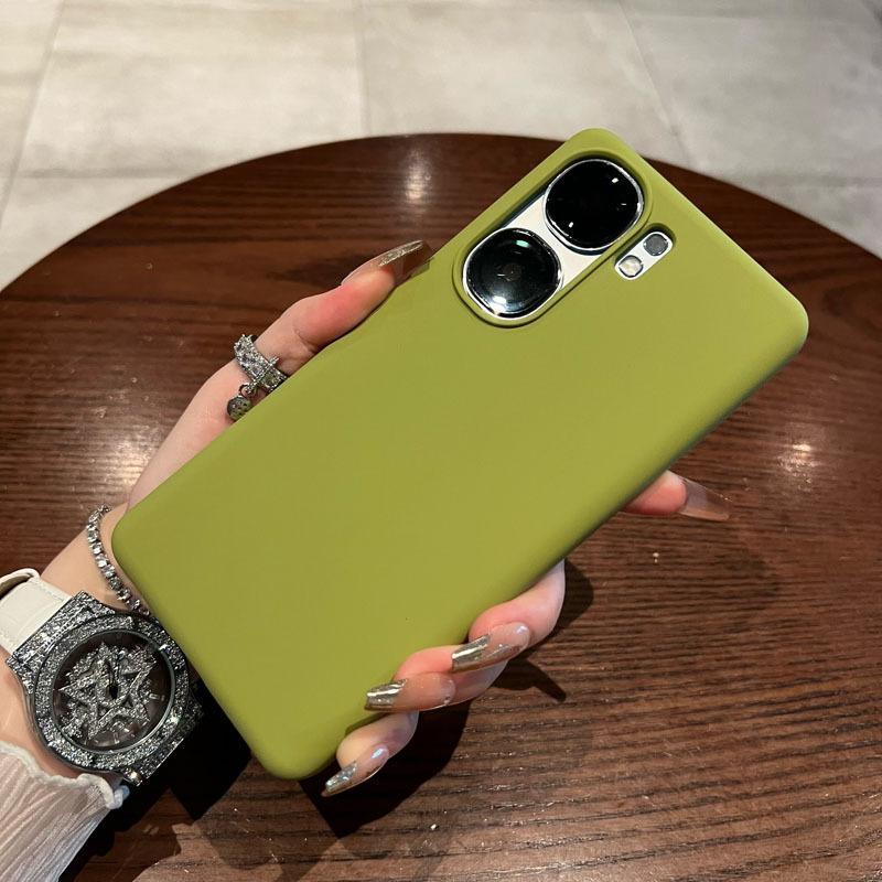 Applicable To Iqooneo1pro Mobile Phone Case, Liquid Silicone vivoS11 Simple Solid Color Anti-drop Protective Case, Advanced Sense