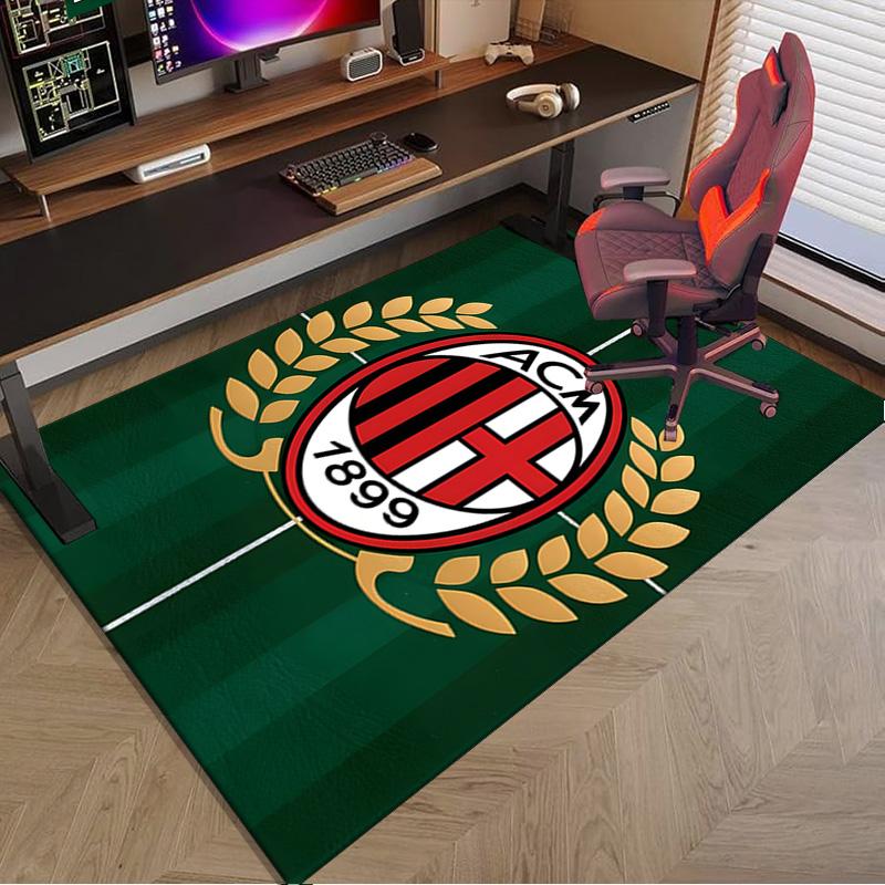 Milan Football club Printed Area Rug for Office, Chair Rug, Decorative Carpet Floor Mat, Large Size Fan gifts Christmas gifts
