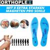 ORTHOPLEX Acupressure Insoles Magnetic Ergonomic Gel Massage Soles