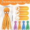 Octopus Shaped Plush Dog Toy with Sound Anti-Bite Interactive Chew Toy for Small Medium Large Dogs Teeth Cleaning Pet Supplies