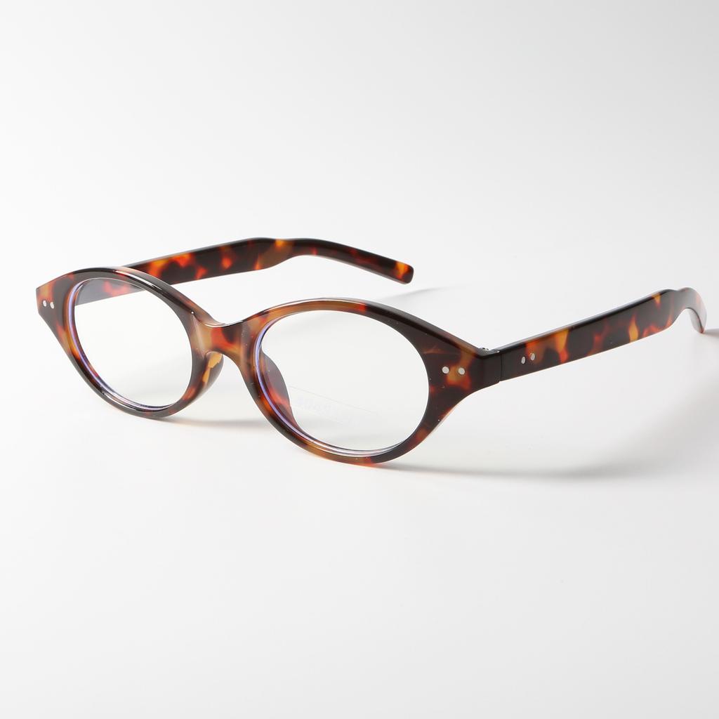 Gm Die gleiche modische kleine ovale intellektuelle Brille kann mit einem Grad-Nerd-Rahmen für Frauen mit hoher Myopie kombiniert werden