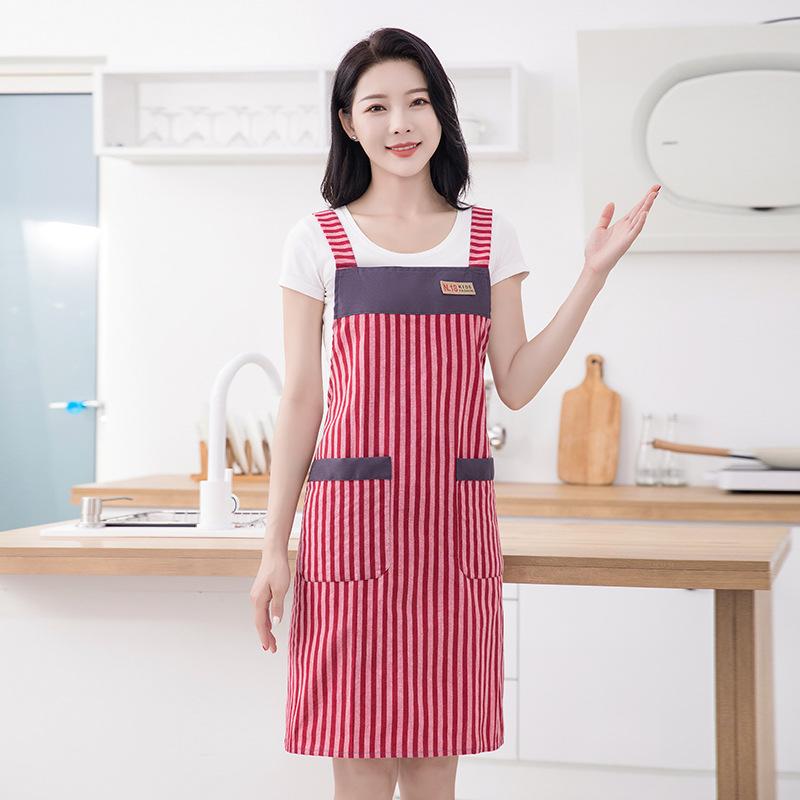 Breathable Oil-Proof Stain-Resistant Kitchen Waist Apron – Stylish & Durable for Summer
