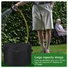 Waterproof Garden Hose Storage Bag Large Capacity Zippered Organizers Water Pipe Storage Bag For Gardening Accessories