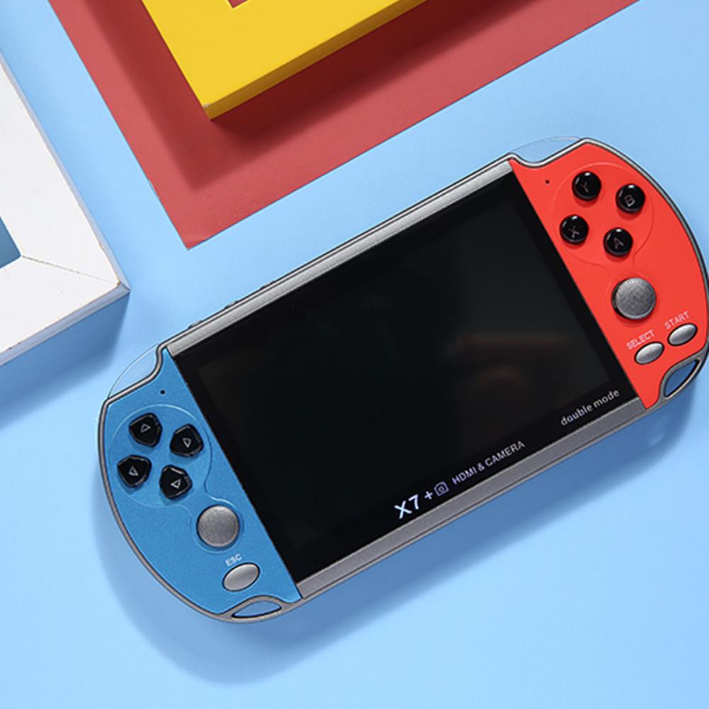 💰Koupit online New X7 Double Version Handheld Game Console with Camera