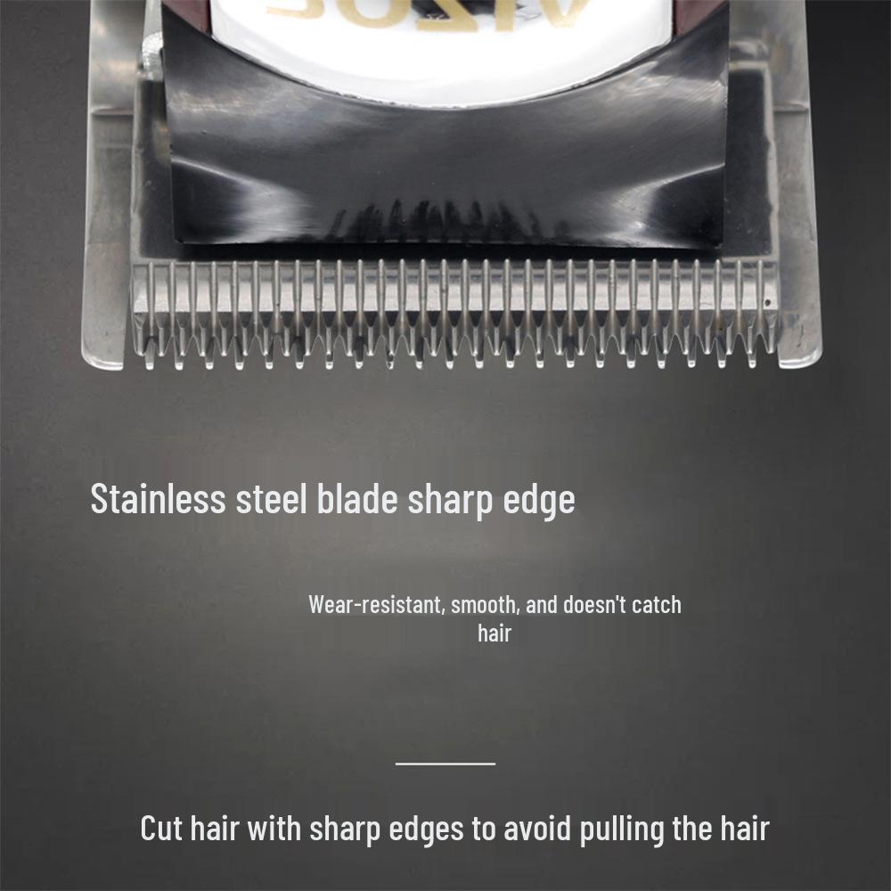 Universeller wiederaufladbarer Haarschneider mit Ölkopfgravur - Vollautomatisch, Elektrisch, Salonqualität