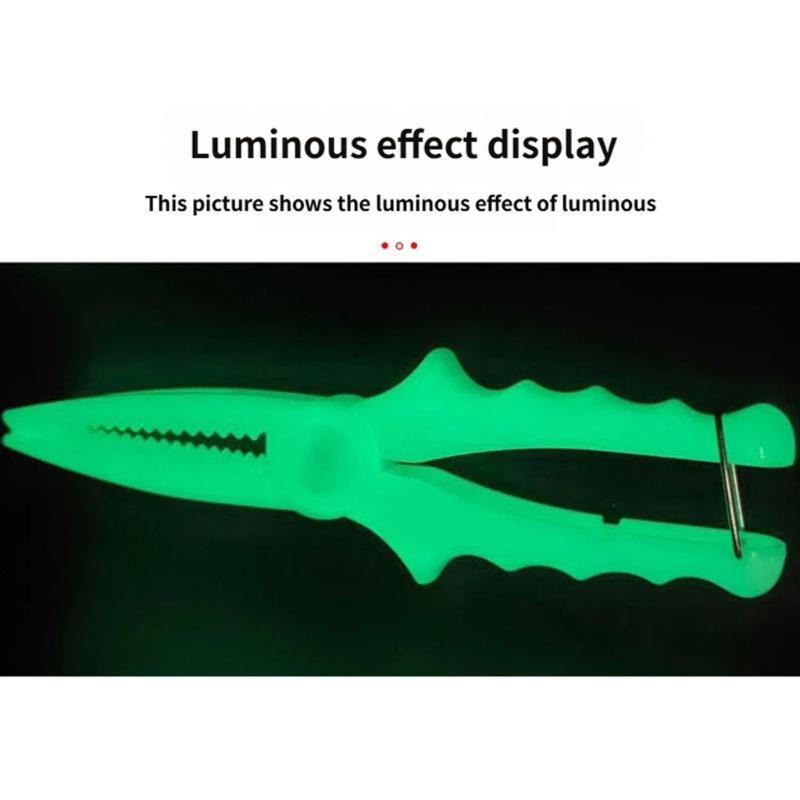 Sturdy ABS Fishing Pliers Featuring One Clicking Locking Mechanism for Easy Fish Capture Without Damage to Fish Body
