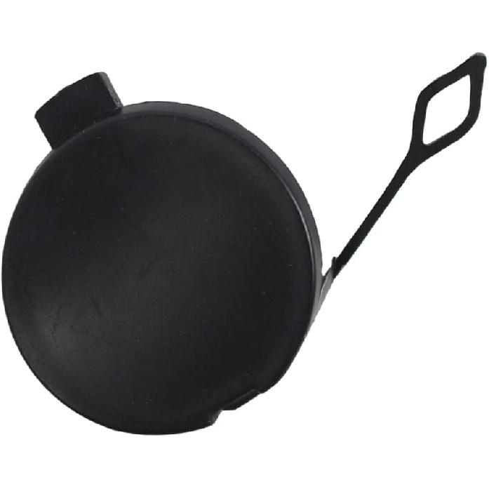 Riloer Bumper Tow Hook Eye Cover, Tow Hook Eye Cap, Front Rear Bumper Cover, 51117268745, 51121177907, Compatible with Mini Cooper R55 R56 R57 R50